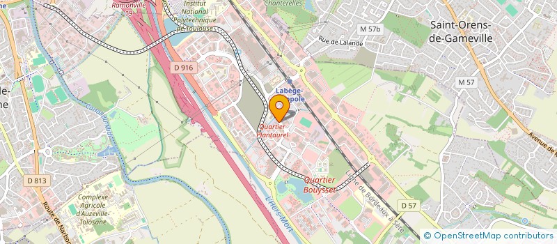 localisation de l'entreprise SIGFOX FRANCE à LABEGE