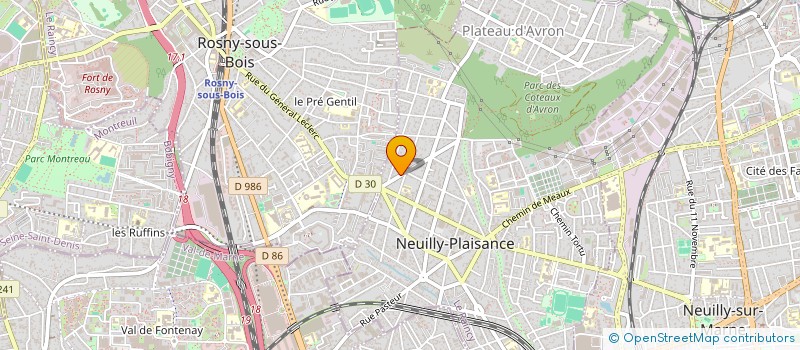 localisation de l'entreprise SIGFY ! à NEUILLY-PLAISANCE