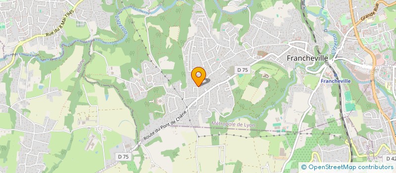 localisation de l'entreprise SIGIF  FRANCHEVILLE