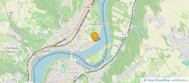 localisation de l'entreprise SIGISMONDI INDIVISION  CONDRIEU