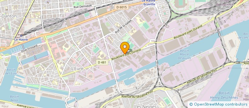 localisation de l'entreprise SIGMA 2000 SARL à LE HAVRE