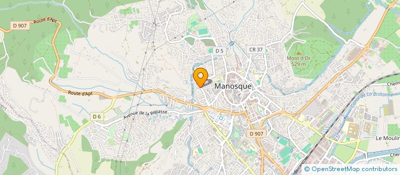 localisation de l'entreprise SIGMA à MANOSQUE