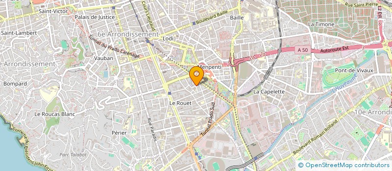 localisation de l'entreprise SIGMA-555  MARSEILLE