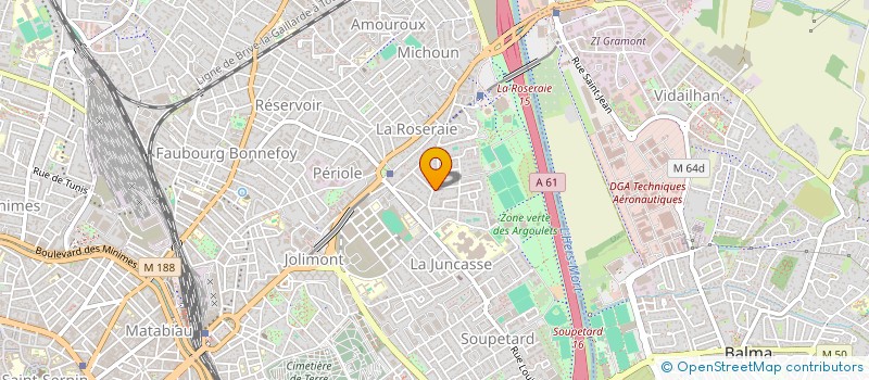 localisation de l'entreprise SIGMA à TOULOUSE