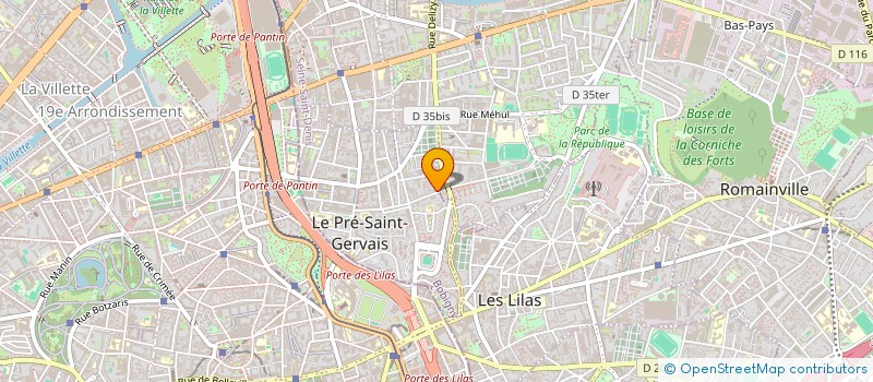 localisation de l'entreprise SIGMA à LE PRE-SAINT-GERVAIS