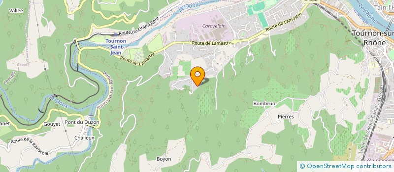 localisation de l'entreprise SIGMA à TOURNON-SUR-RHONE
