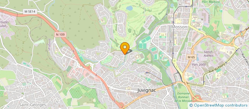 localisation de l'entreprise SIGMA ASSURANCES  JUVIGNAC
