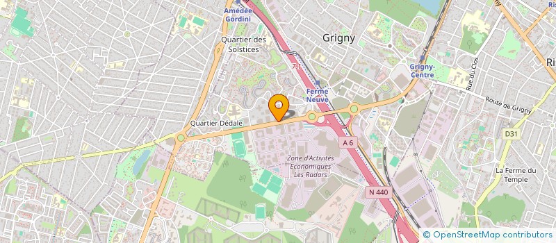 localisation de l'entreprise SIGMA BAT à GRIGNY