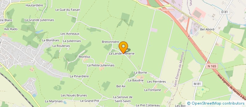 localisation de l'entreprise SIGMA BRETAGNE  CORDEMAIS