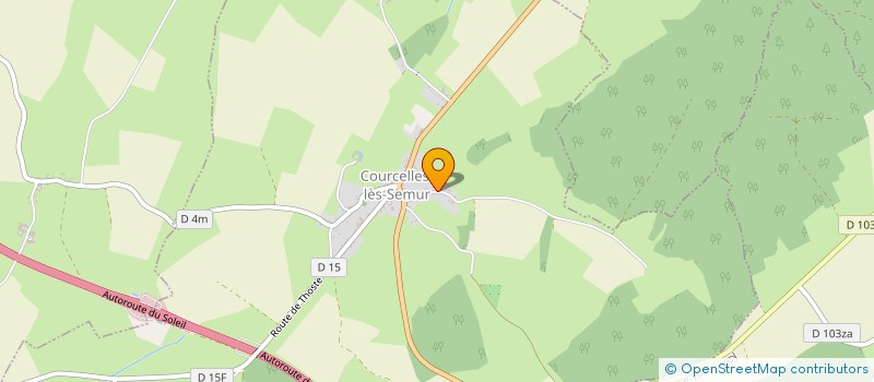 localisation de l'entreprise SIGMA CONSEIL 21  COURCELLES-LES-SEMUR