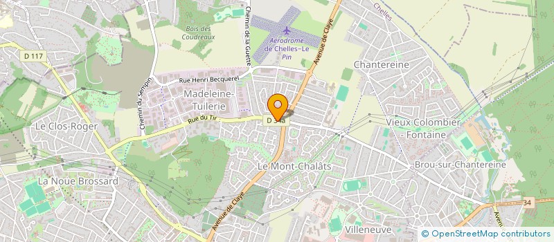 localisation de l'entreprise SIGMA CONSEIL à CHELLES