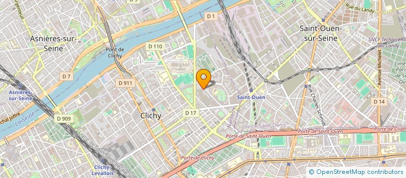 localisation de l'entreprise SIGMA DEN VR à CLICHY