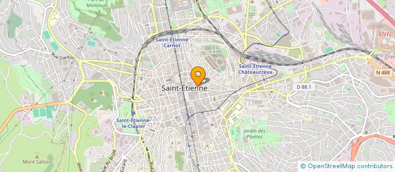 localisation de l'entreprise SIGMA EDITION & CONSEILS à SAINT-ETIENNE
