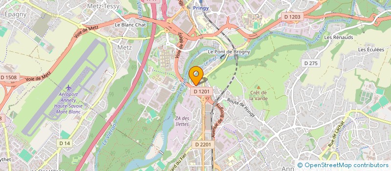 localisation de l'entreprise SIGMA EVENTS à ANNECY