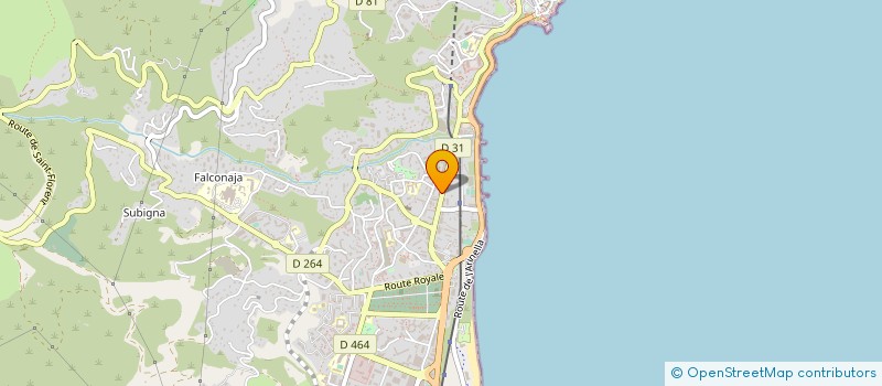 localisation de l'entreprise SIGMA FORMATION CORSE à BASTIA