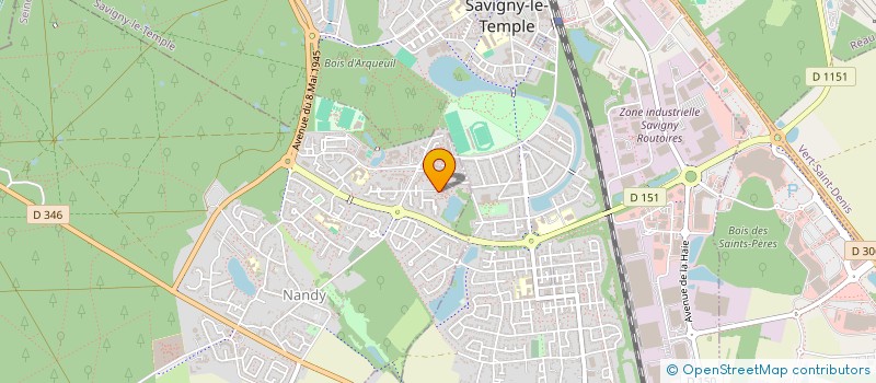 localisation de l'entreprise SIGMA FRET  NANDY