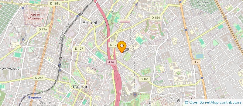 localisation de l'entreprise SIGMA GENIE ELECTRIQUE à ARCUEIL