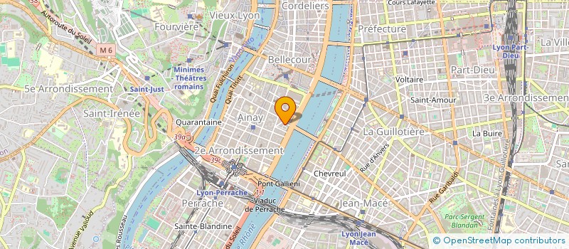 localisation de l'entreprise SIGMA GESTION à LYON