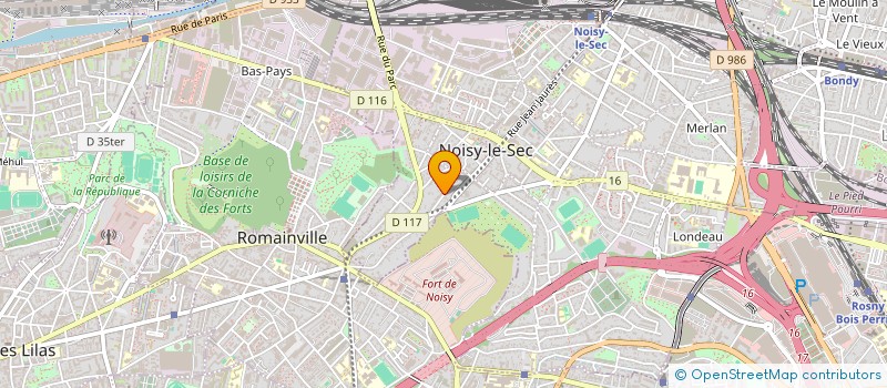 localisation de l'entreprise SIGMA INVEST à NOISY-LE-SEC