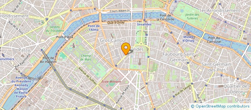 localisation de l'entreprise SIGMA LUPO  PARIS