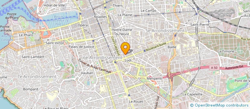 localisation de l'entreprise SIGMA MOTO à MARSEILLE