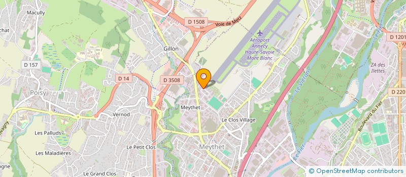 localisation de l'entreprise SIGMA NET SANTE  ANNECY