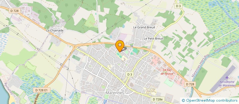 localisation de l'entreprise SIGMA S  MARENNES-HIERS-BROUAGE