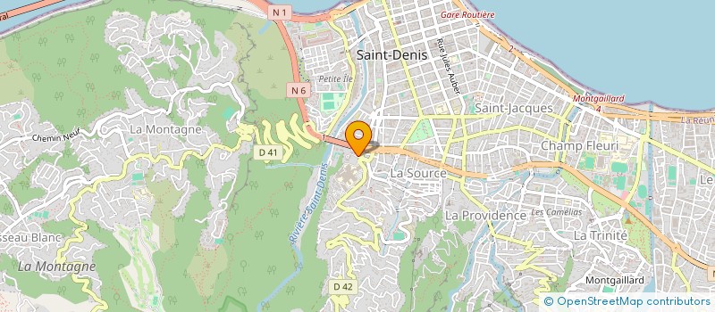 localisation de l'entreprise SIGMA SERVICES à SAINT-DENIS