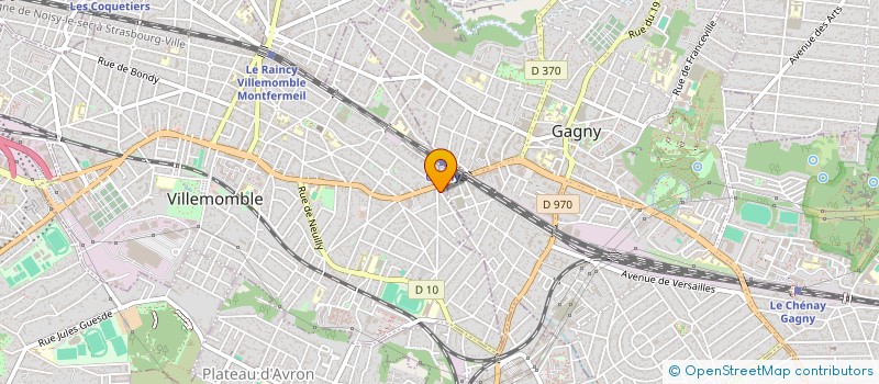 localisation de l'entreprise SIGMA SERVICES  VILLEMOMBLE