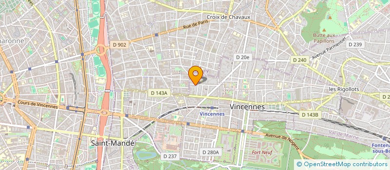 localisation de l'entreprise SIGMA UP  VINCENNES