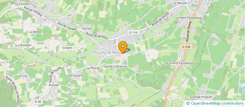 localisation de l'entreprise SIGMAE à PORTE-DES-PIERRES-DOREES