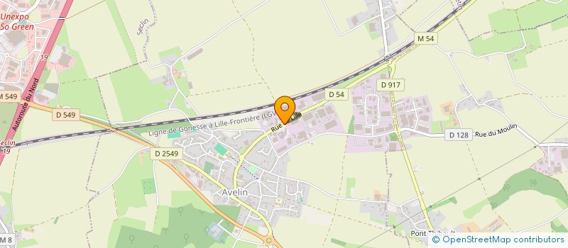 localisation de l'entreprise SIGMAP à AVELIN