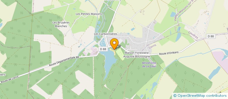 localisation de l'entreprise SIGMAT à LORRIS