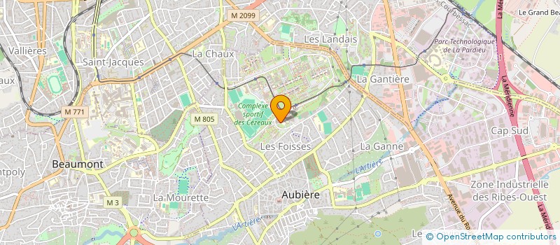 localisation de l'entreprise SIGMATRONIK  AUBIERE