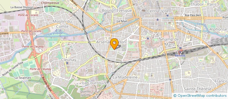 localisation de l'entreprise SIGMOR à RENNES