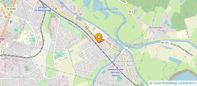 localisation de l'entreprise SIGN'A2S  MESSEIN