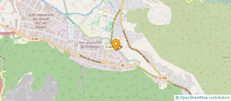 localisation de l'entreprise SIGN & DECO  GEMENOS