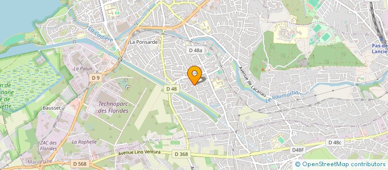 localisation de l'entreprise SIGN'UP  MARIGNANE