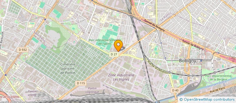 localisation de l'entreprise SIGNA DEPOT à BOBIGNY