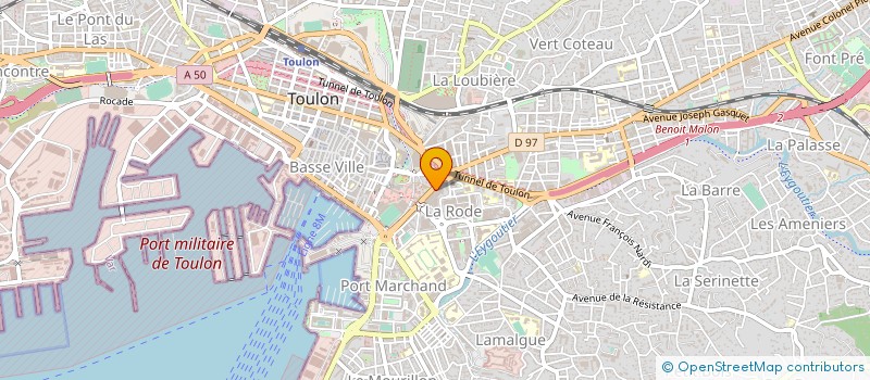 localisation de l'entreprise SIGNABELLA à TOULON