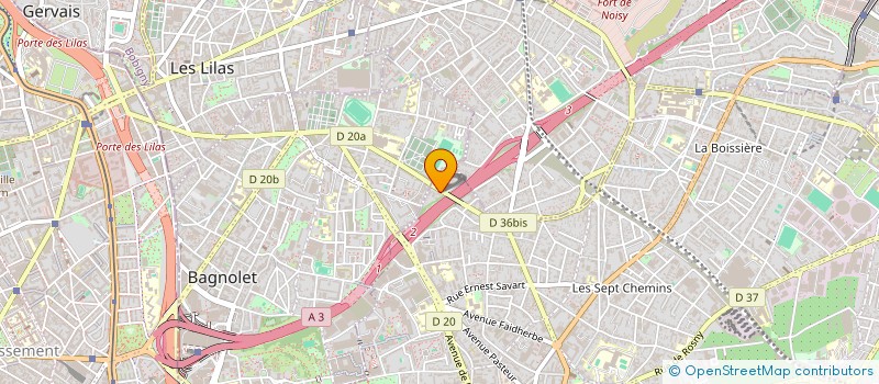 localisation de l'entreprise SIGNAC ENSEMBLE à MONTREUIL