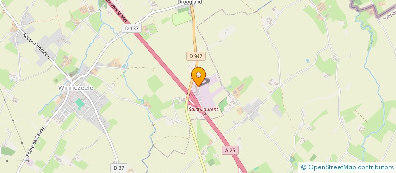 localisation de l'entreprise SIGNACHELLES  WINNEZEELE