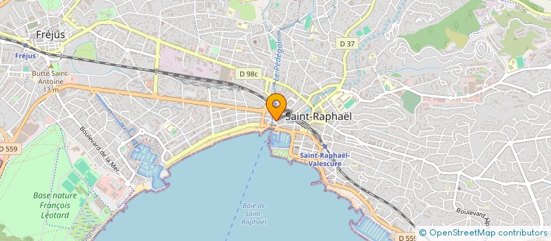 localisation de l'entreprise SIGNACTURE à SAINT-RAPHAEL