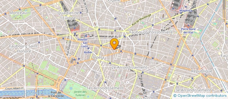 localisation de l'entreprise SIGNADORI BIO  PARIS