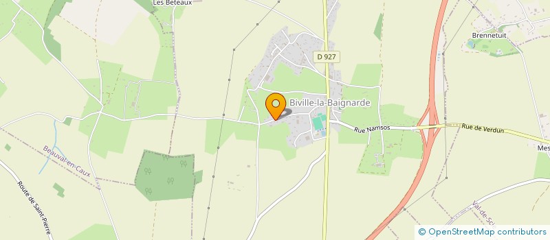 localisation de l'entreprise SIGNAGRAPH  BIVILLE-LA-BAIGNARDE