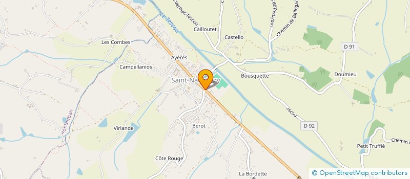 localisation de l'entreprise SIGNAL  SAINT-NAUPHARY