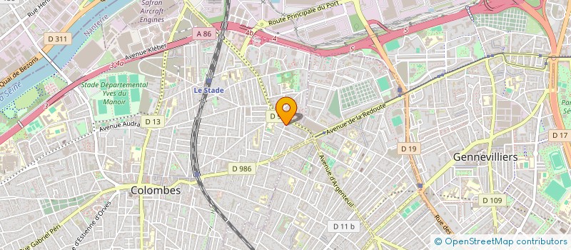 localisation de l'entreprise SIGNAL CONCEPT à COLOMBES