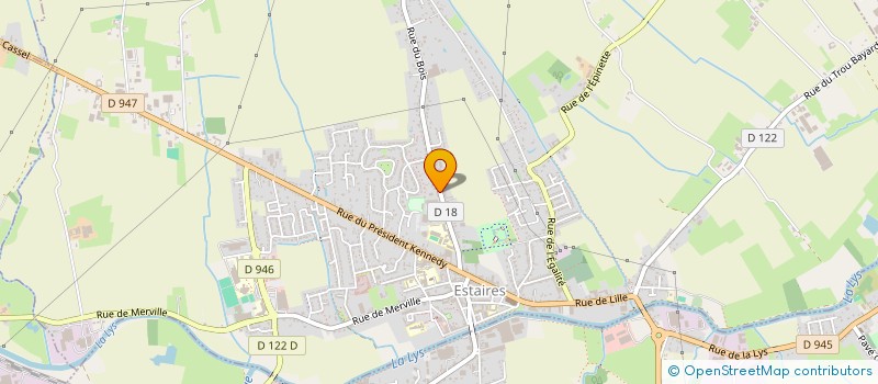 localisation de l'entreprise SIGNAL DU BAUDET  ESTAIRES