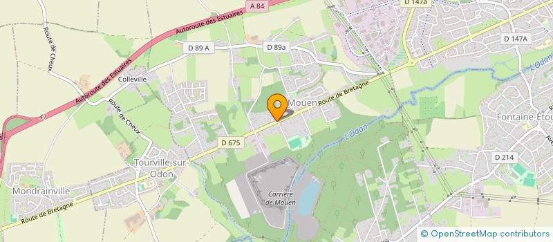 localisation de l'entreprise SIGNAL-ECO  MOUEN