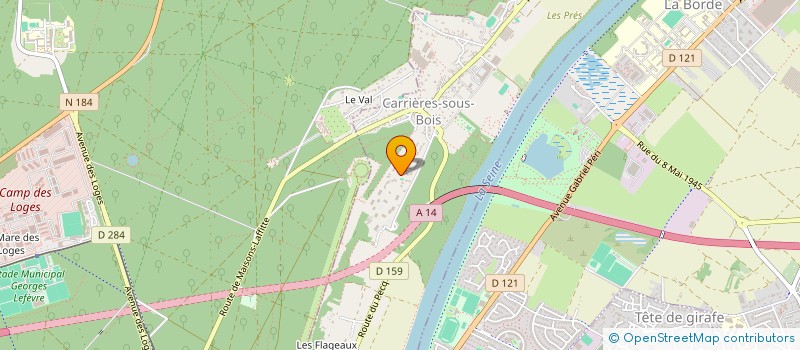 localisation de l'entreprise SIGNAL ERP  LE MESNIL-LE-ROI